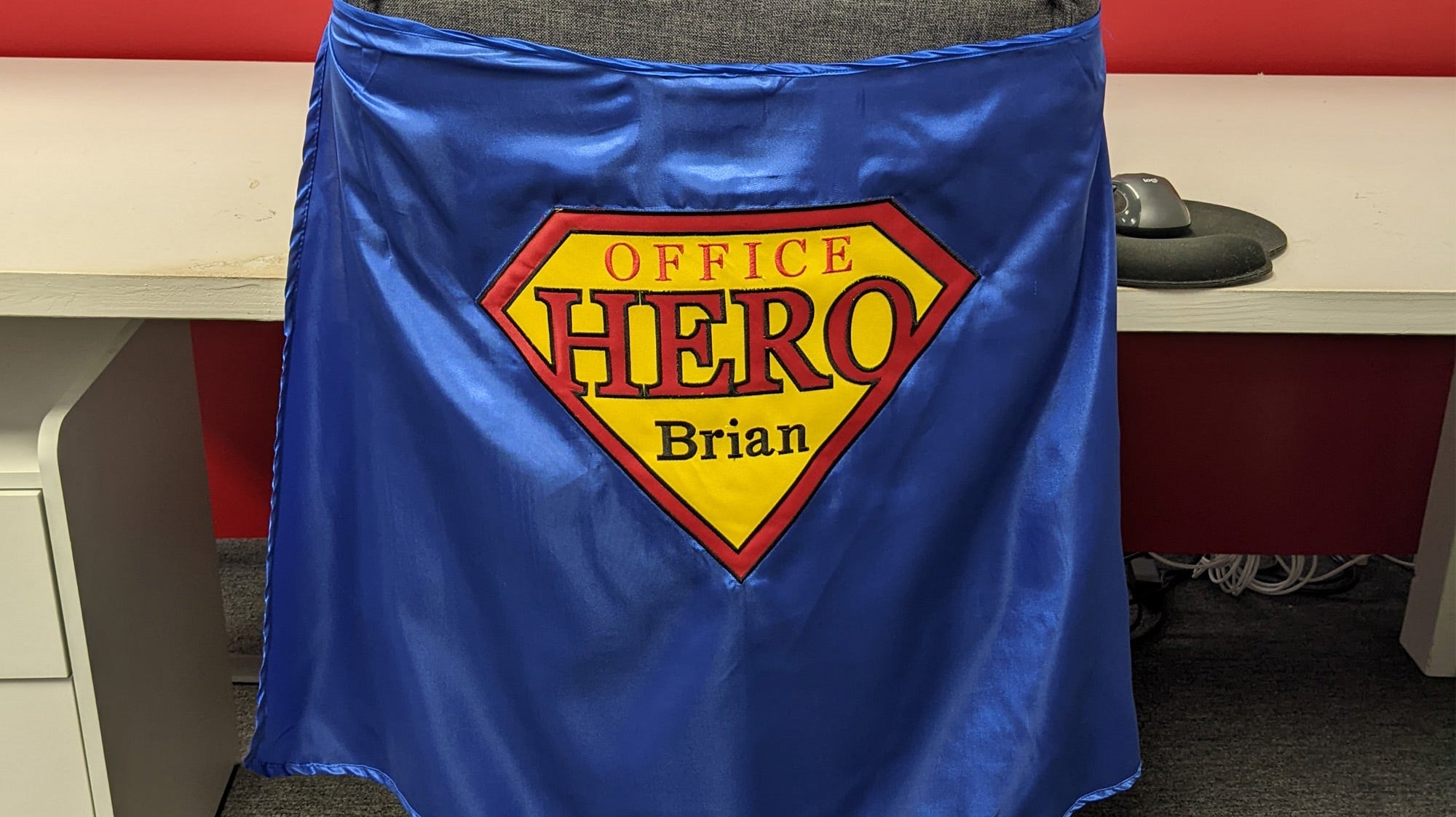Recognizing Workplace Heroes with Superhero Capes
