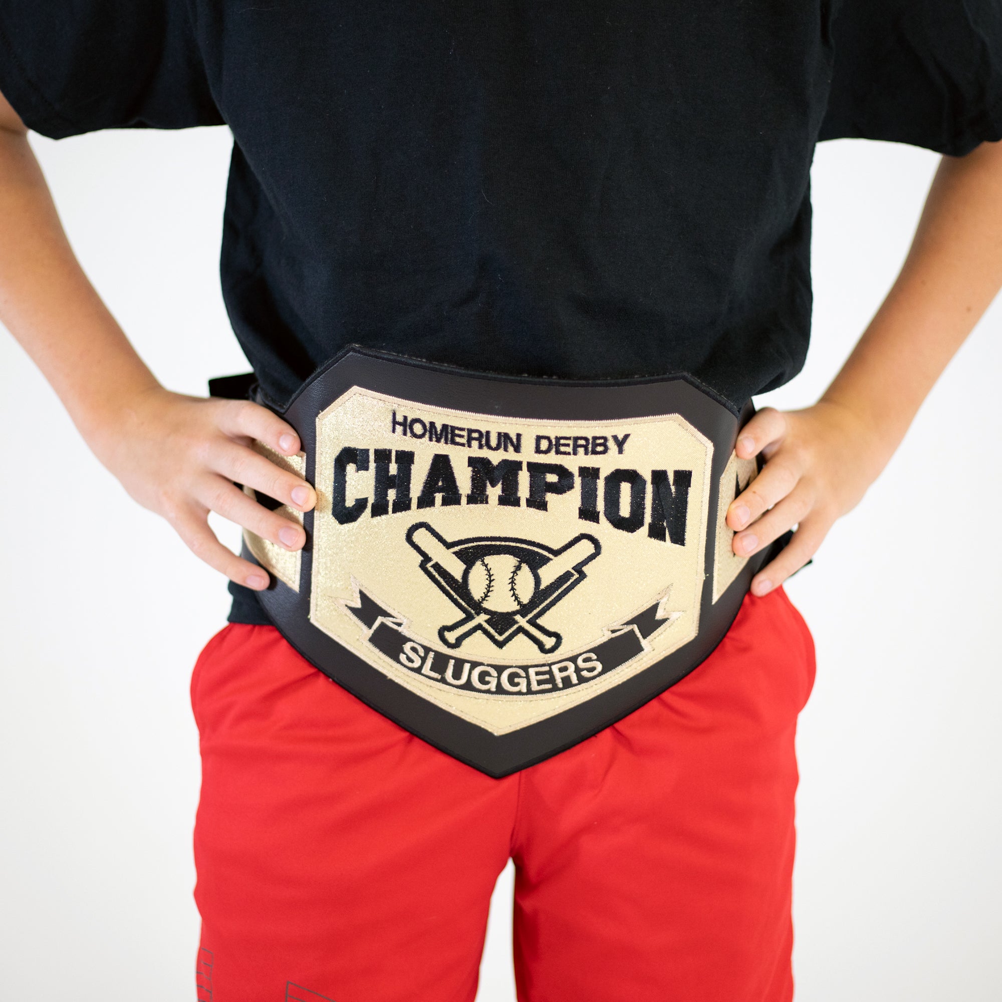 Homerun Derby Champion Wrestling Style Belt Award Baseball Softball