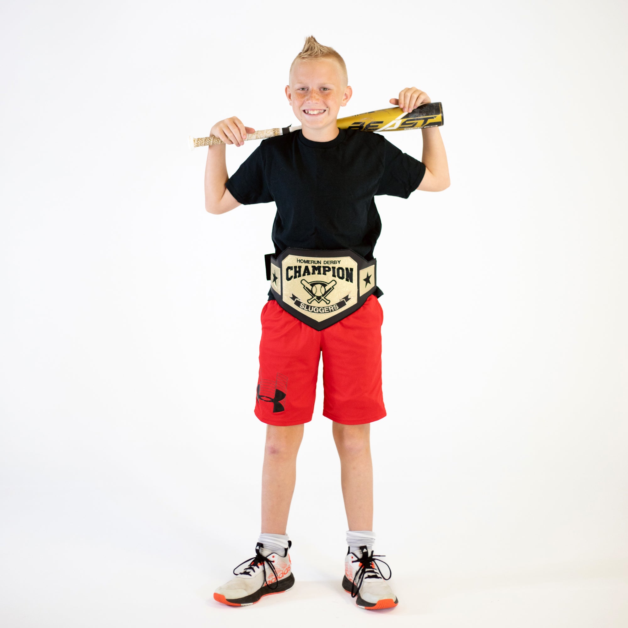 Homerun Derby Champion Wrestling Style Belt Award Baseball Softball