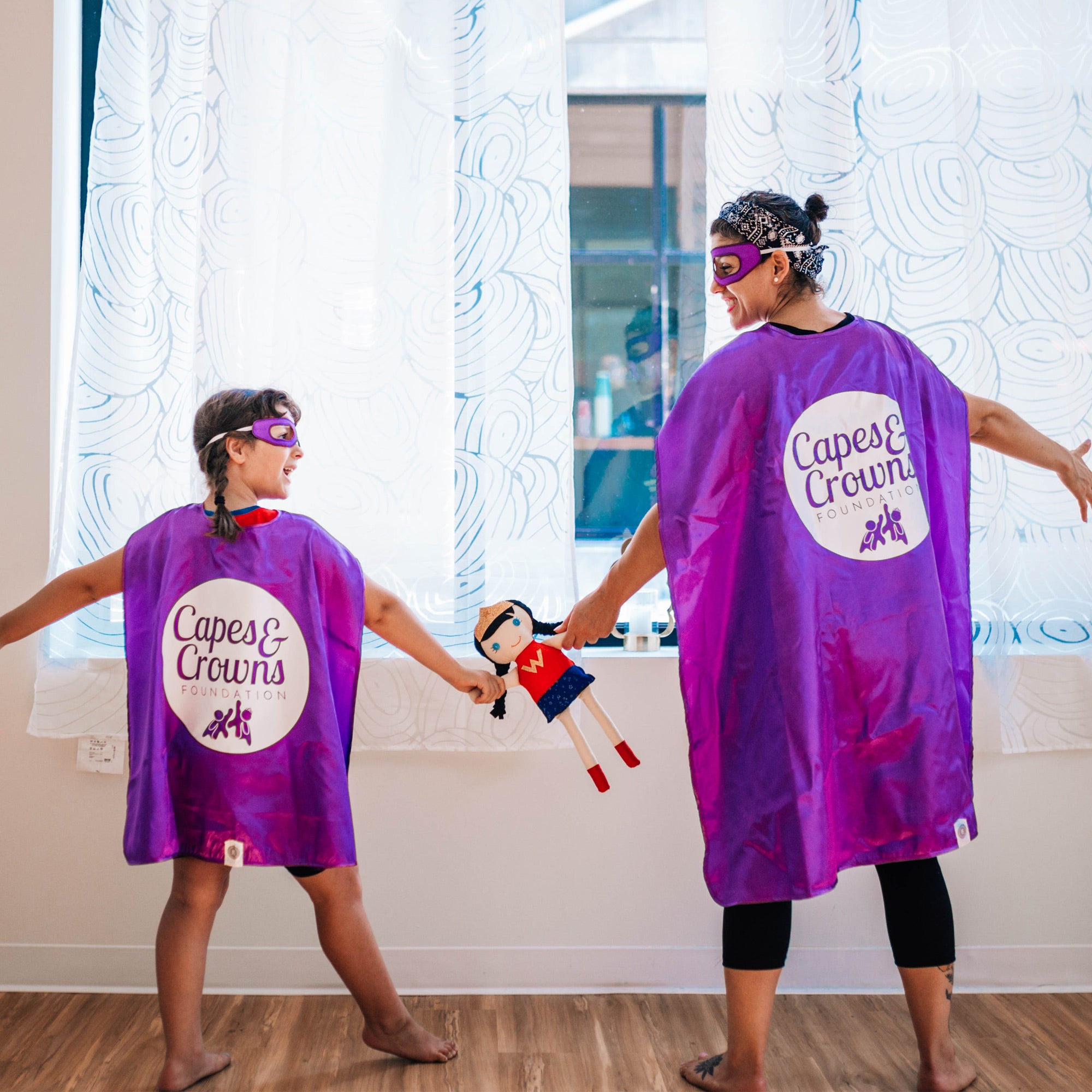Everfan Custom DTF Print Superhero Cape