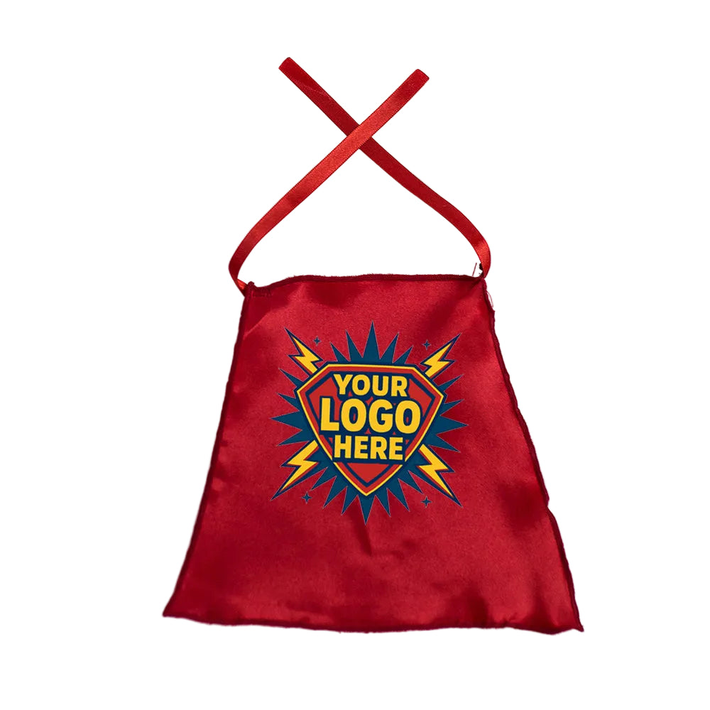 Everfan Mini Cape Custom Logo DTF Print Superhero