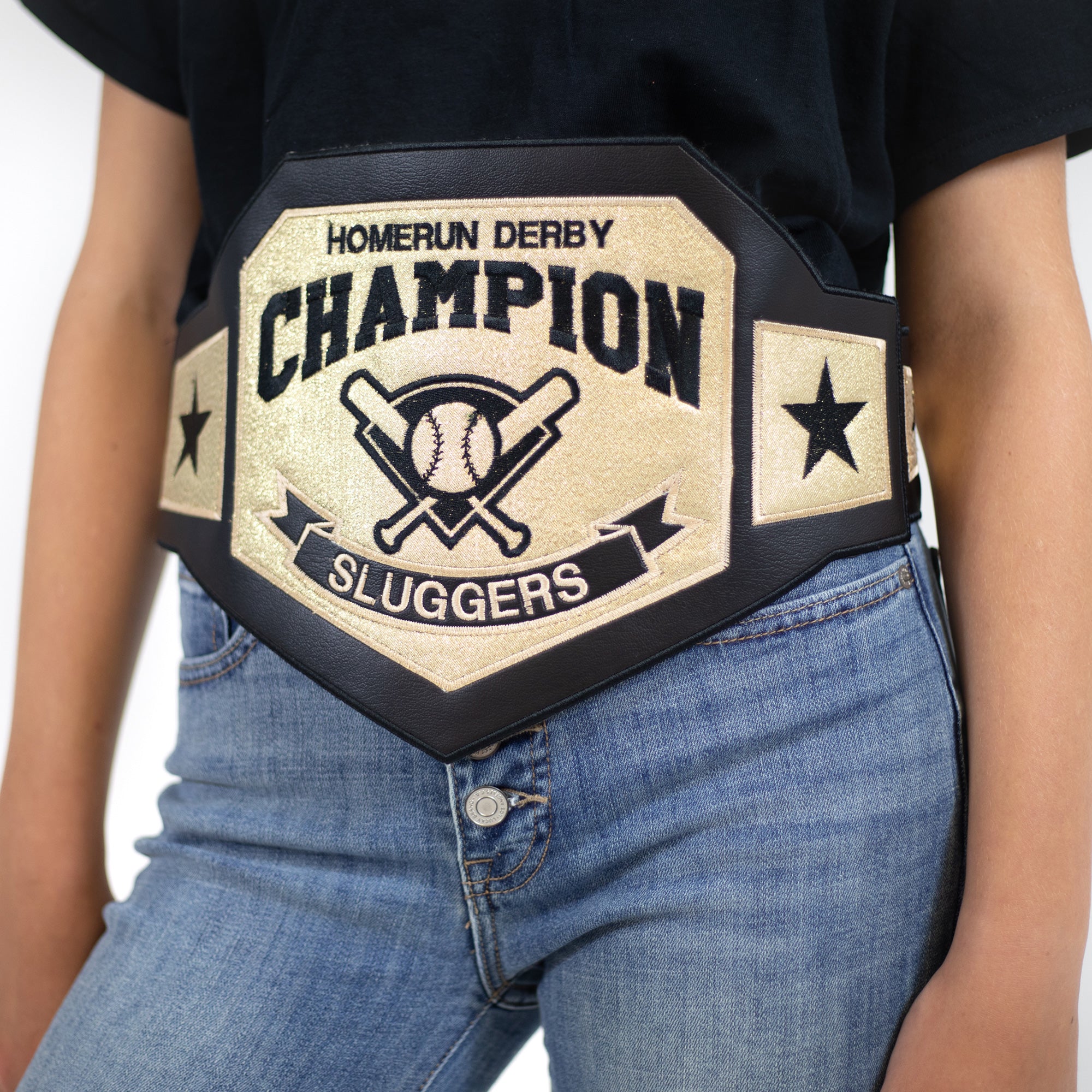Homerun Derby Champion Wrestling Style Belt Award Baseball Softball