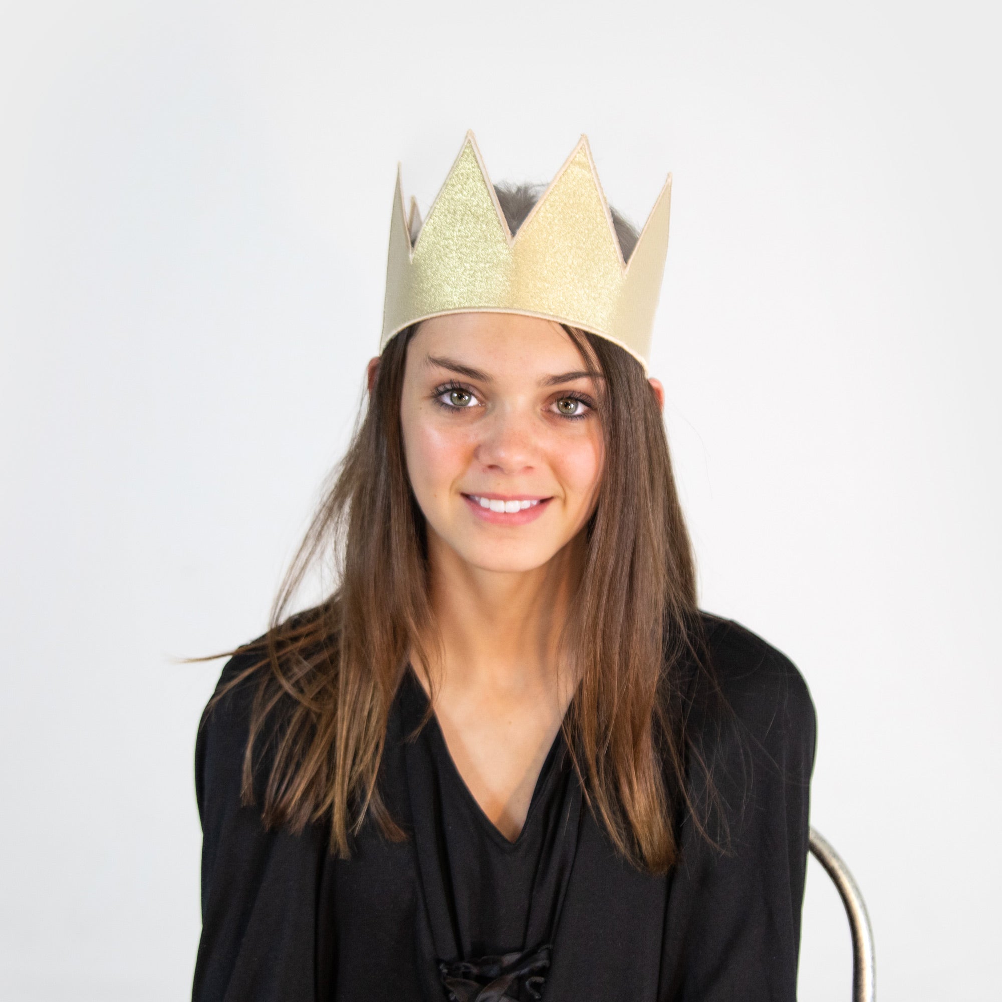 Metallic Gold Birthday Crown