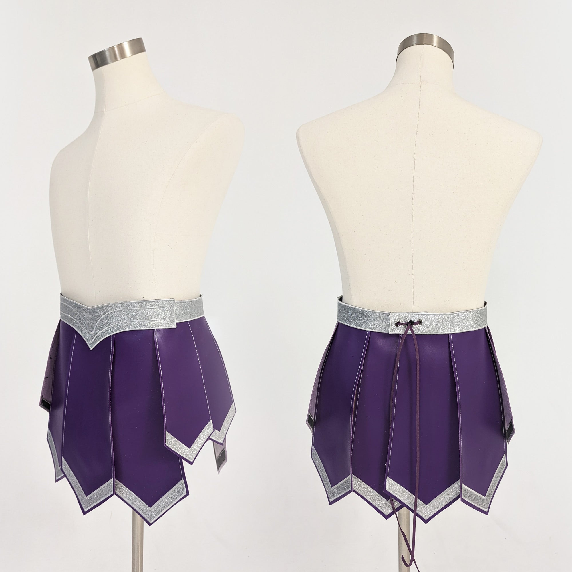 Deluxe Roman Gladiator Princess Warrior Skirt Kilt Costume