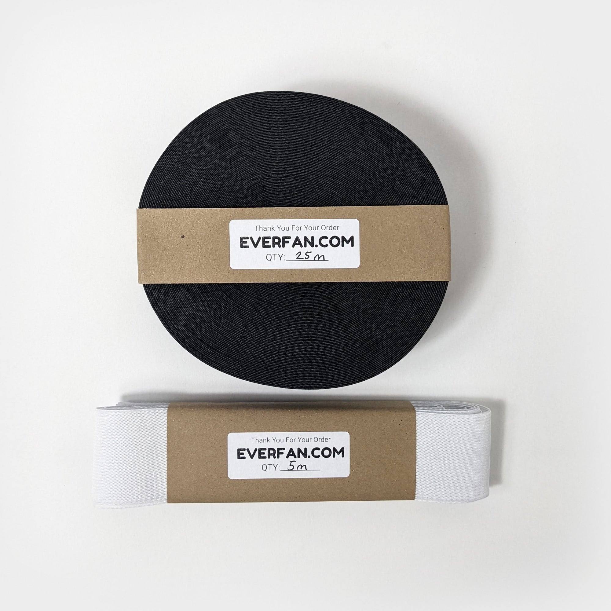 Everfan DIY Elastic Flat Craft 2 inch 50mm