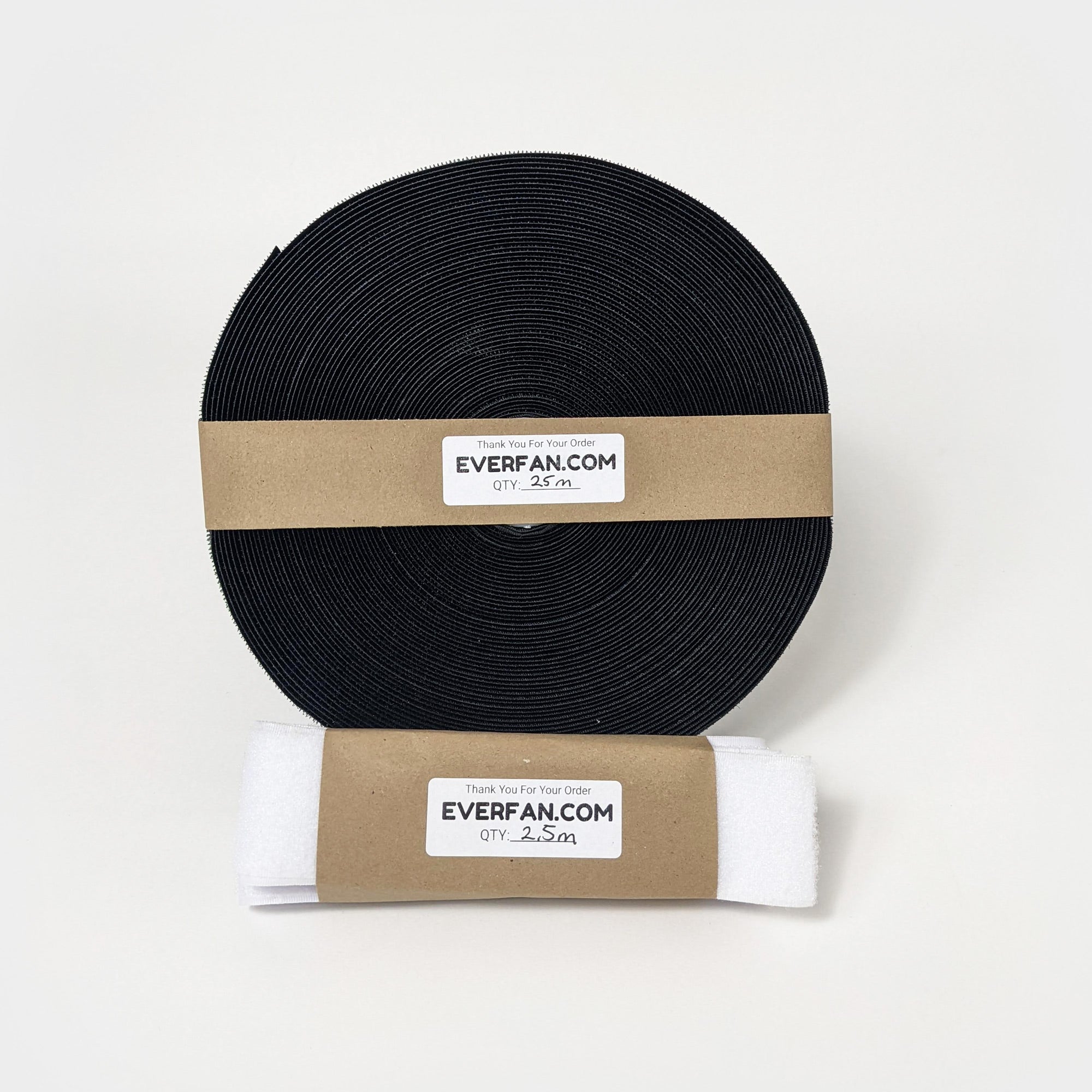 2 inch black white hook loop velcro sew on diy