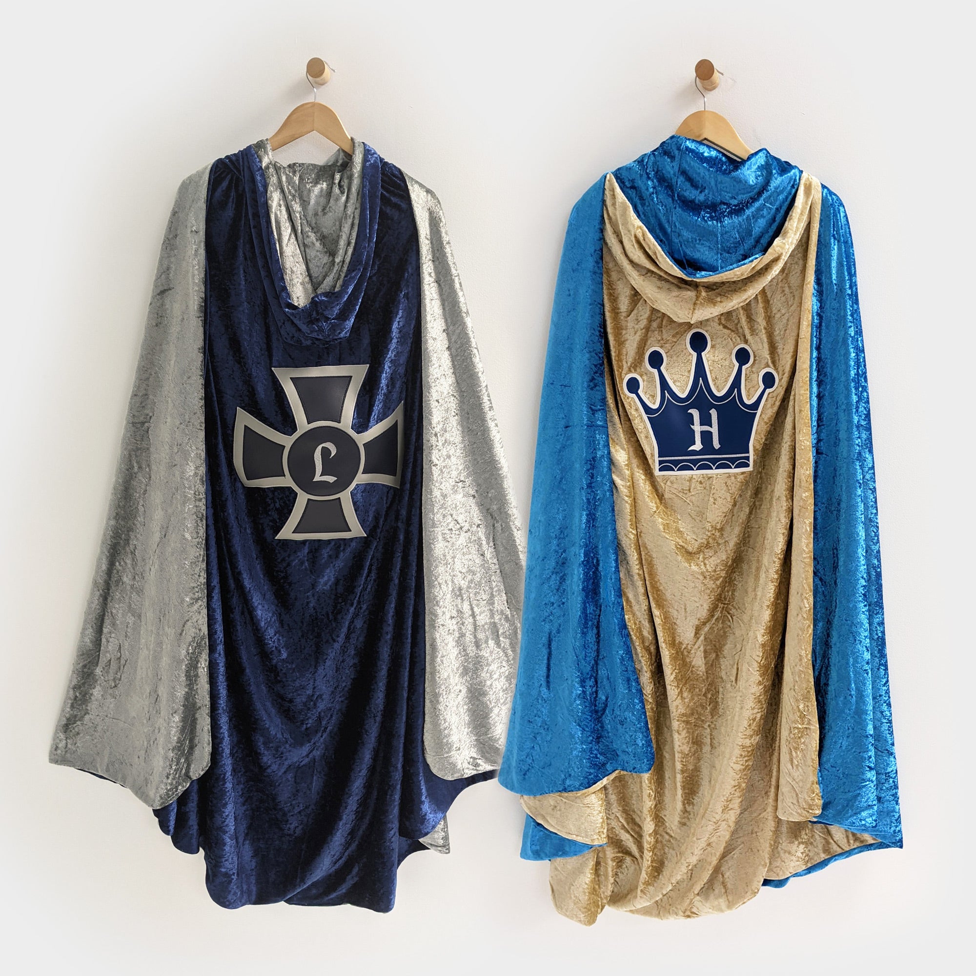 Personalized Hooded Cloak, Custom Medieval Cape with Hood