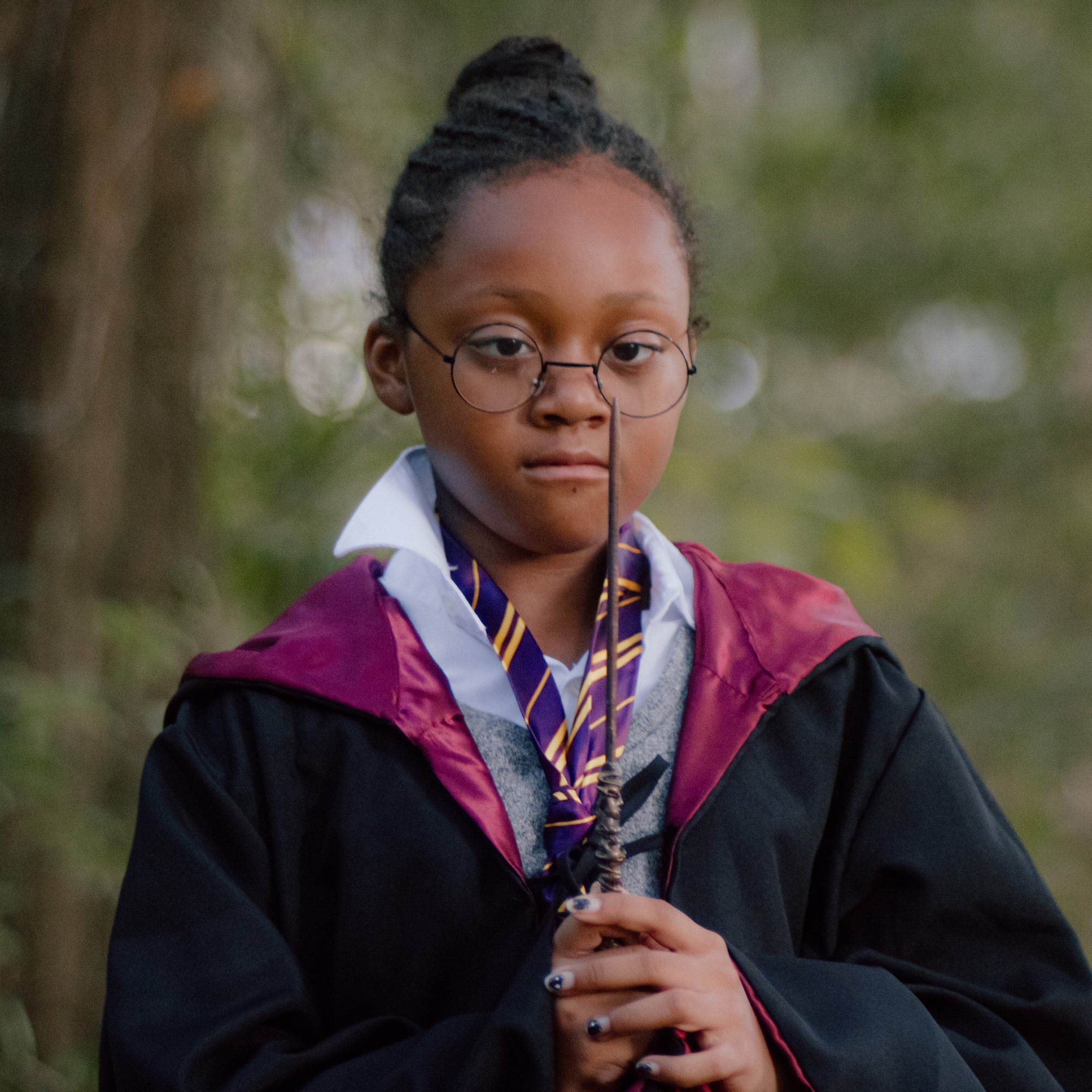 Black Wizard Robe Burgundy Harry Potter Witch Pagan Hogwarts Hermoine rensaissance Gryffindor Slytherin Ravenclaw Hufflepuff