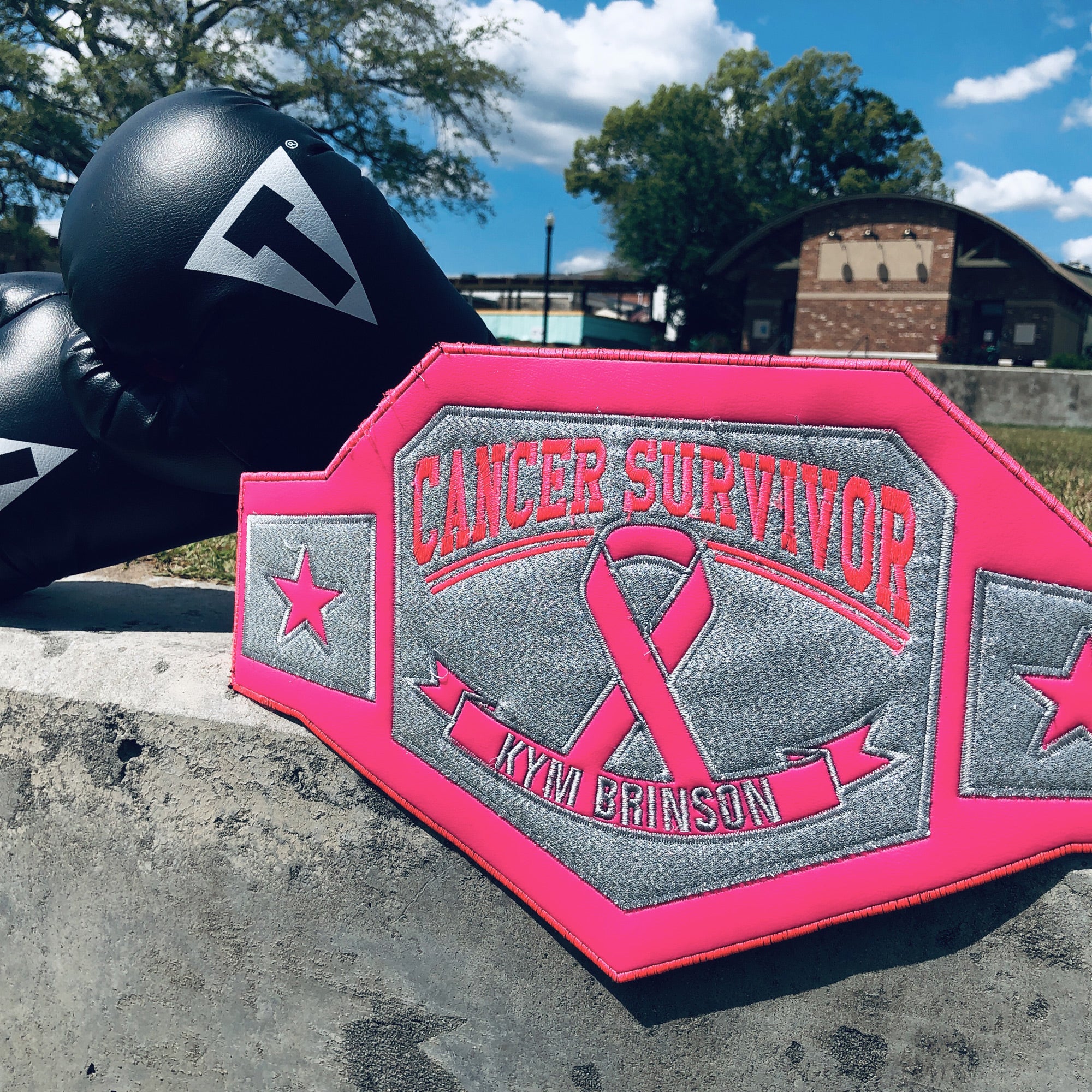 Cancer Survivor Wrestling Belt
