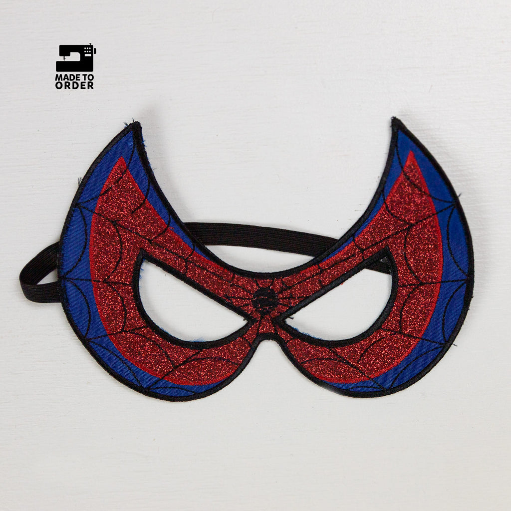 spiderman eyemask eye mask spider man superhero dc marvel avengers