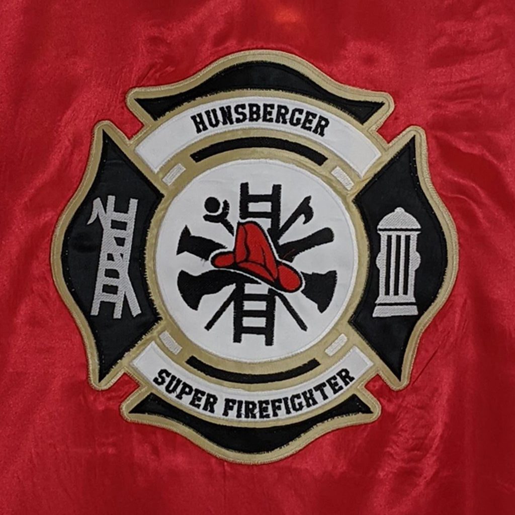 super firefighter hero superhero cape fireman firewoman first responder