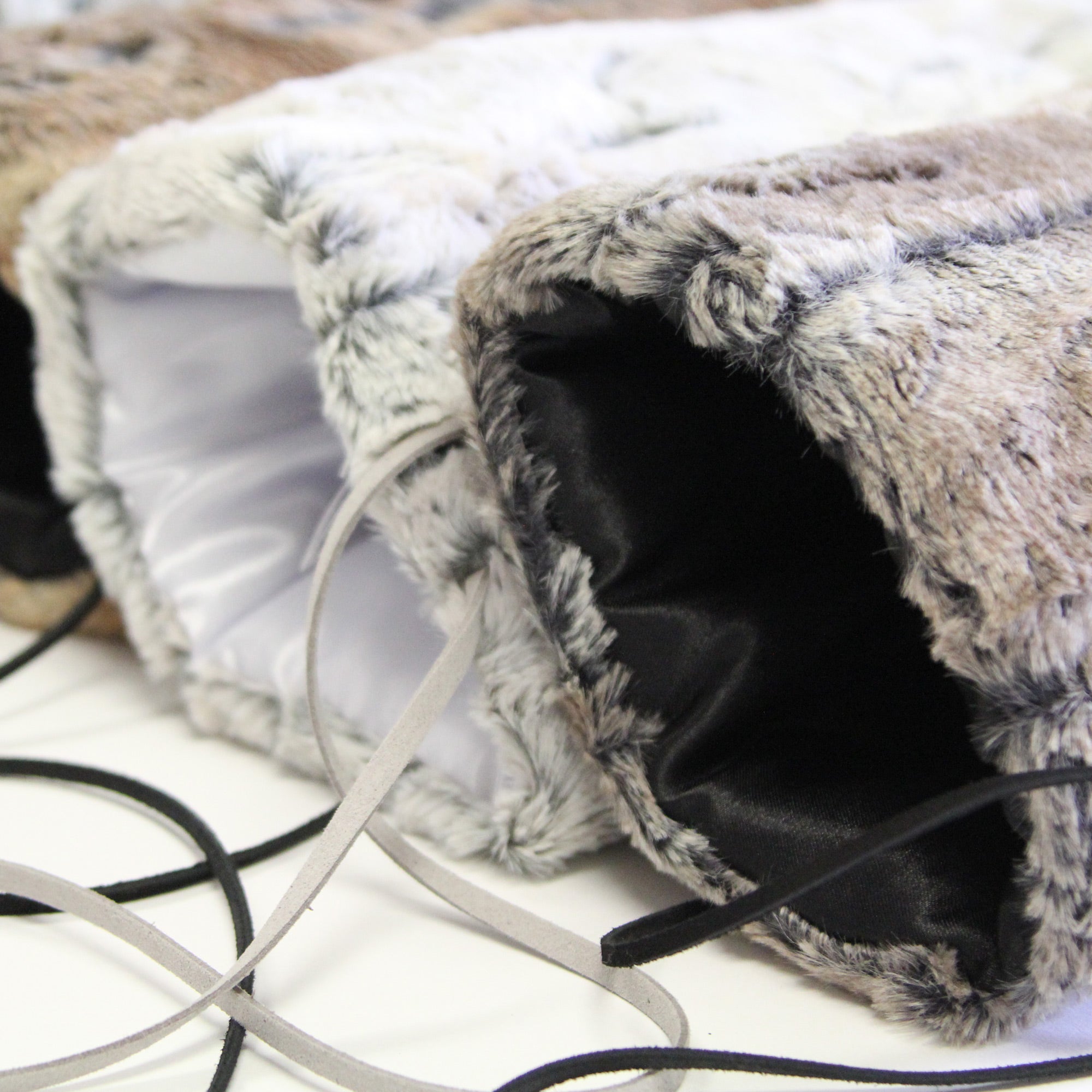 Faux Fox Fur Hand Muff