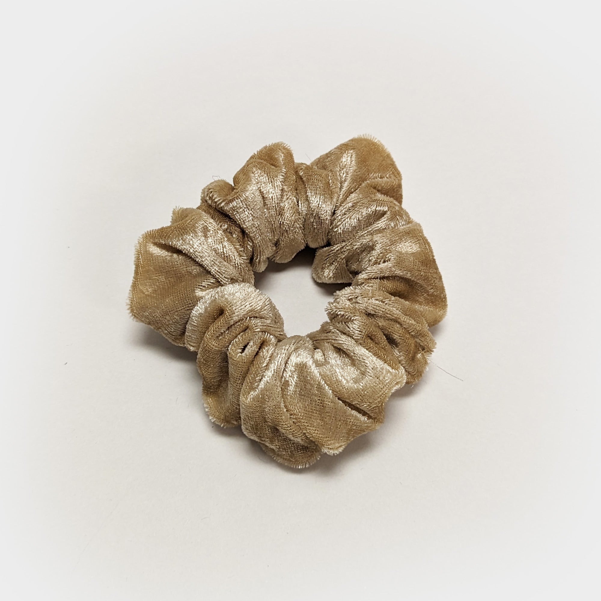 Crushed Velour Velvet Hair Scrunchy Tie