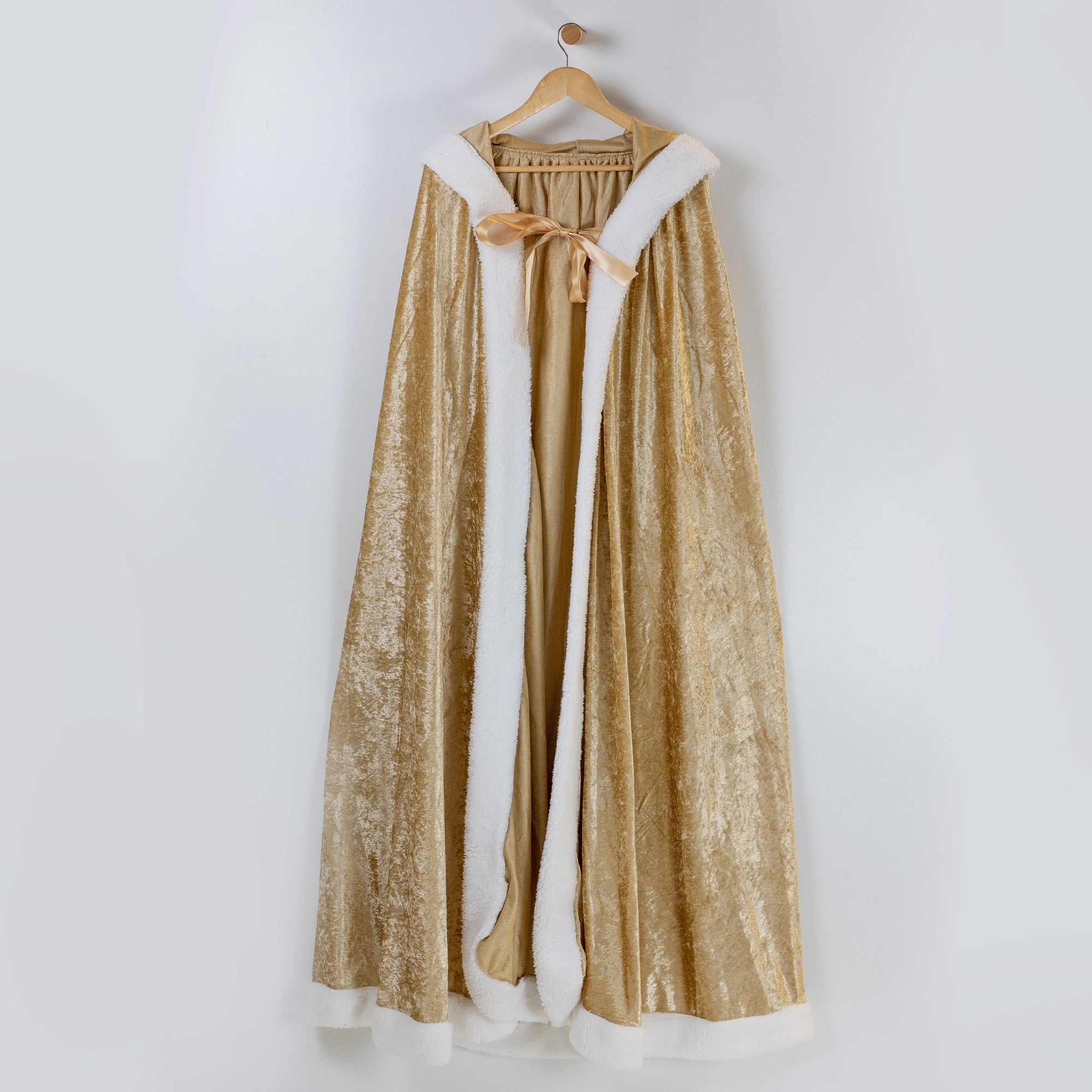 Princess Cloak Sherpa Trim Frozen Elsa Costume