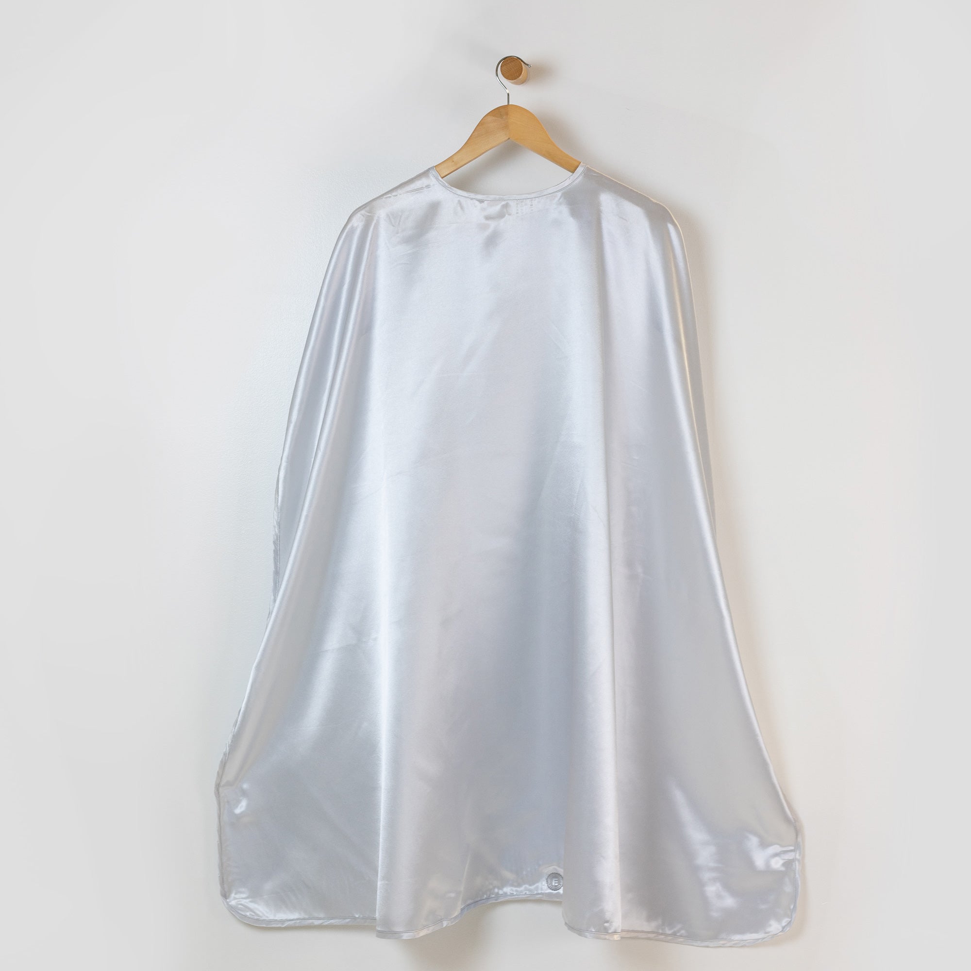 Silver Kid and Adult Superhero Cape, Satin Super Hero Costume