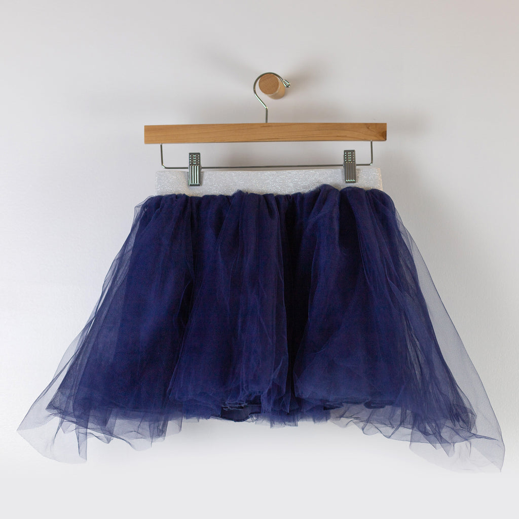 tutu skirt tulle twirl ballerina tuesday navy blue princess