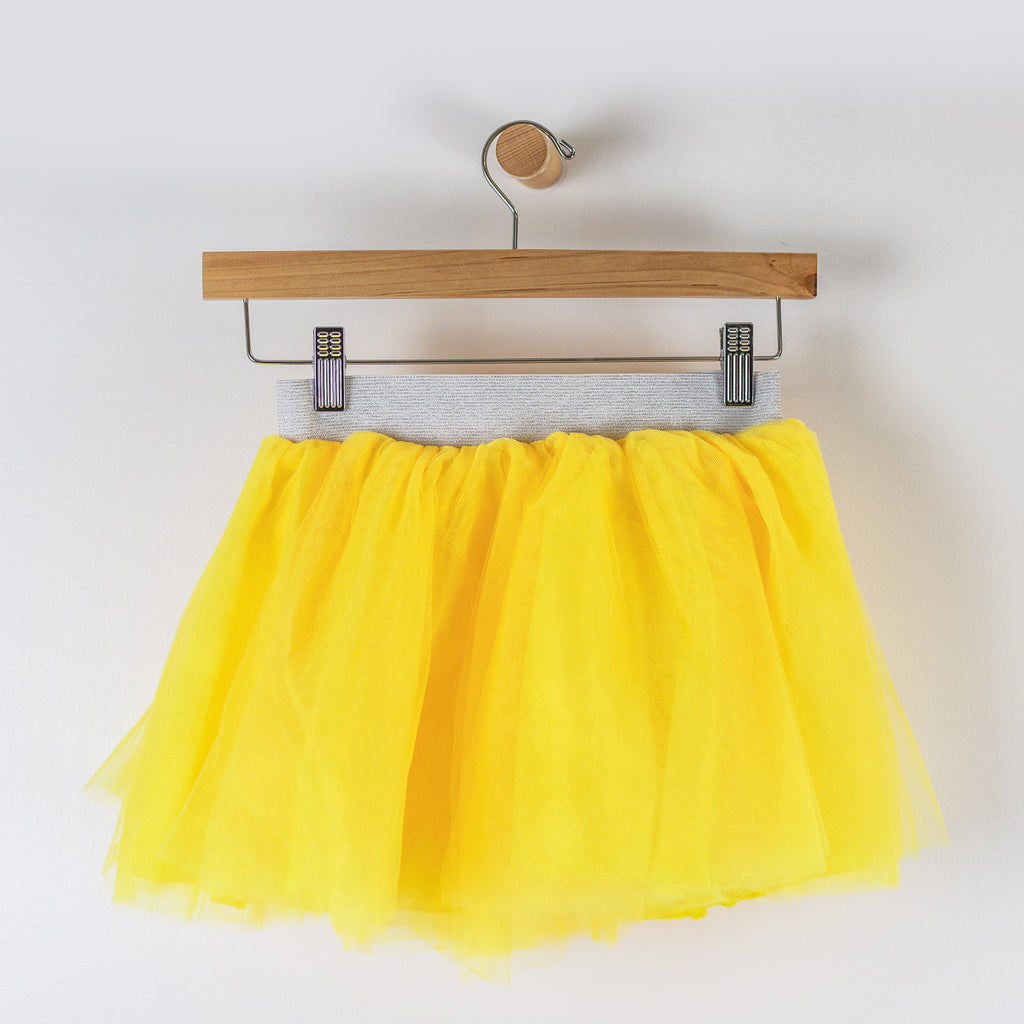 tutu skirt tulle twirl ballerina tuesday yellow princess