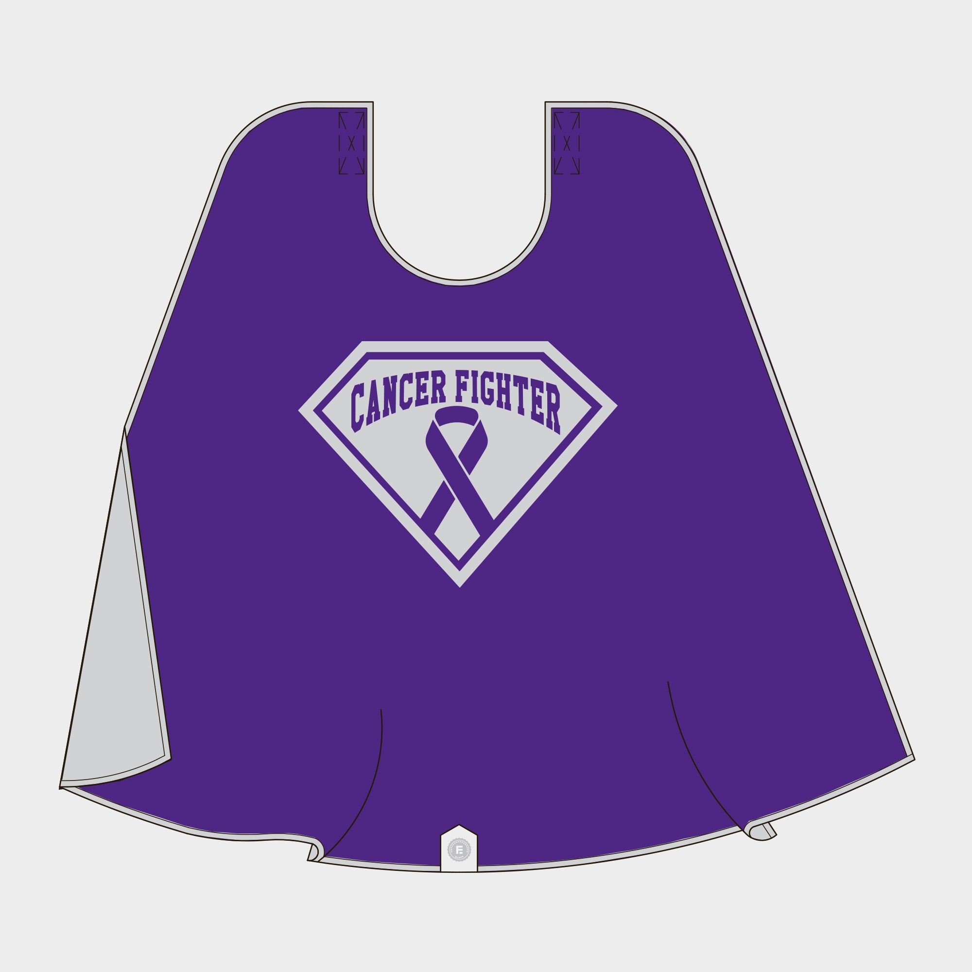Cancer Fighter Superhero Cape