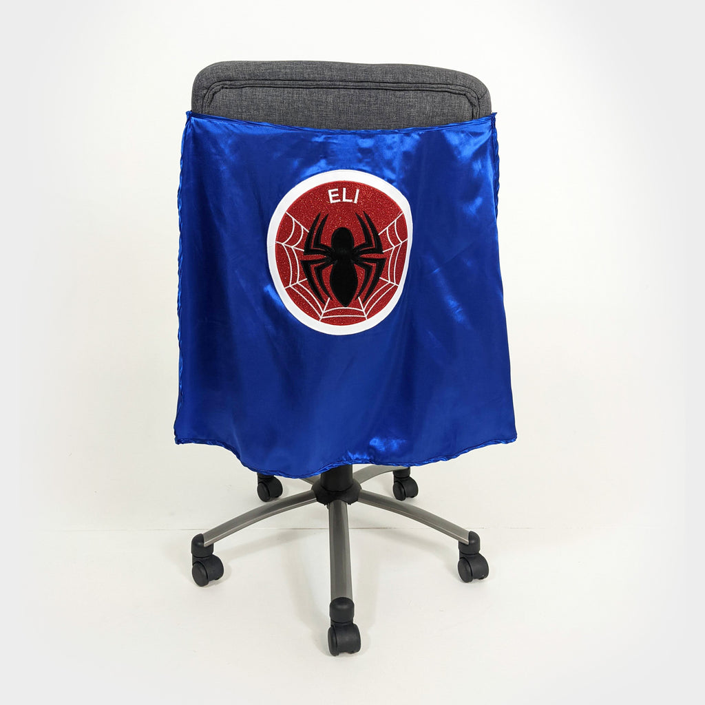 superhero chair wheelchair cape spiderman personalized