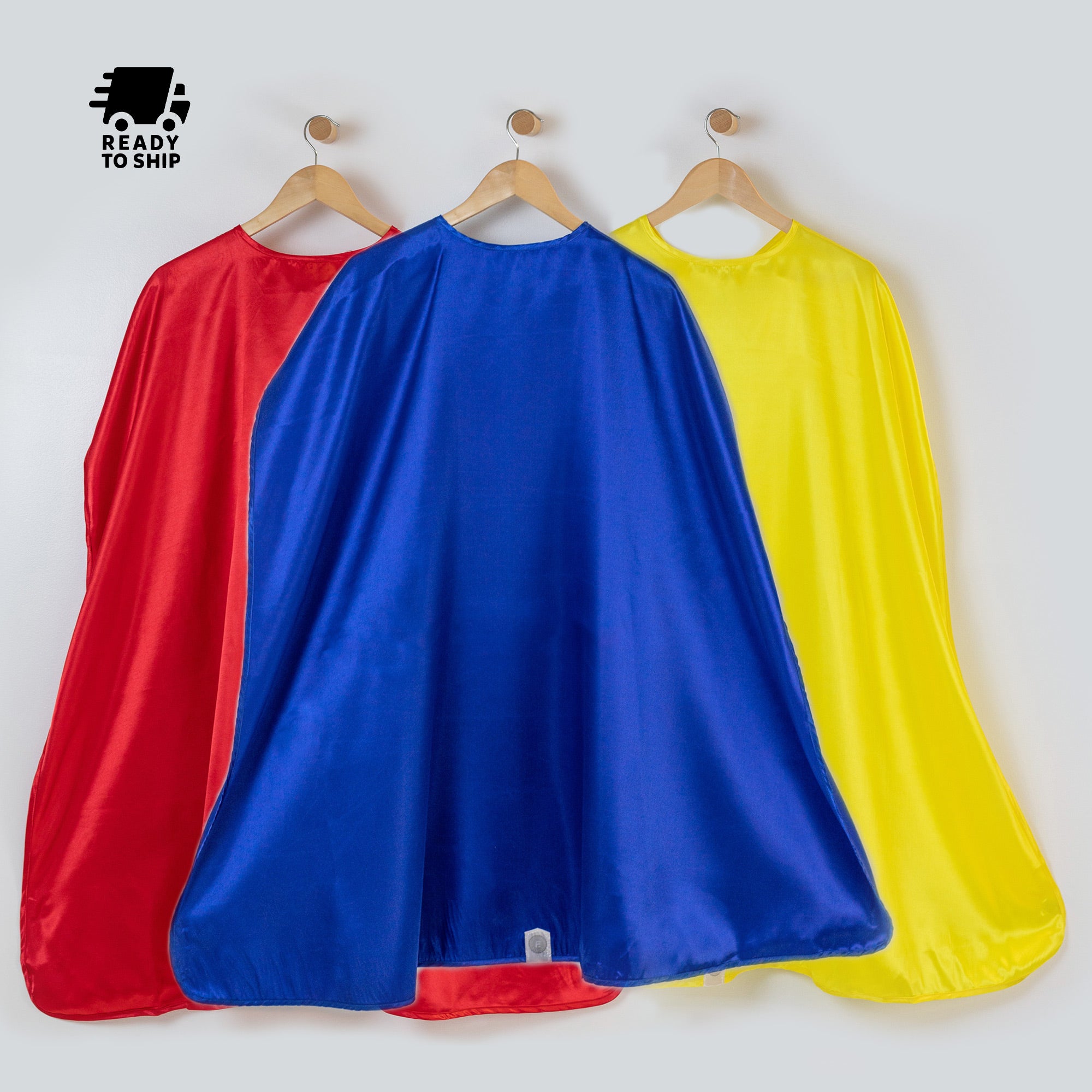 Kid and Adult Superhero Cape, Satin Super Hero Costume