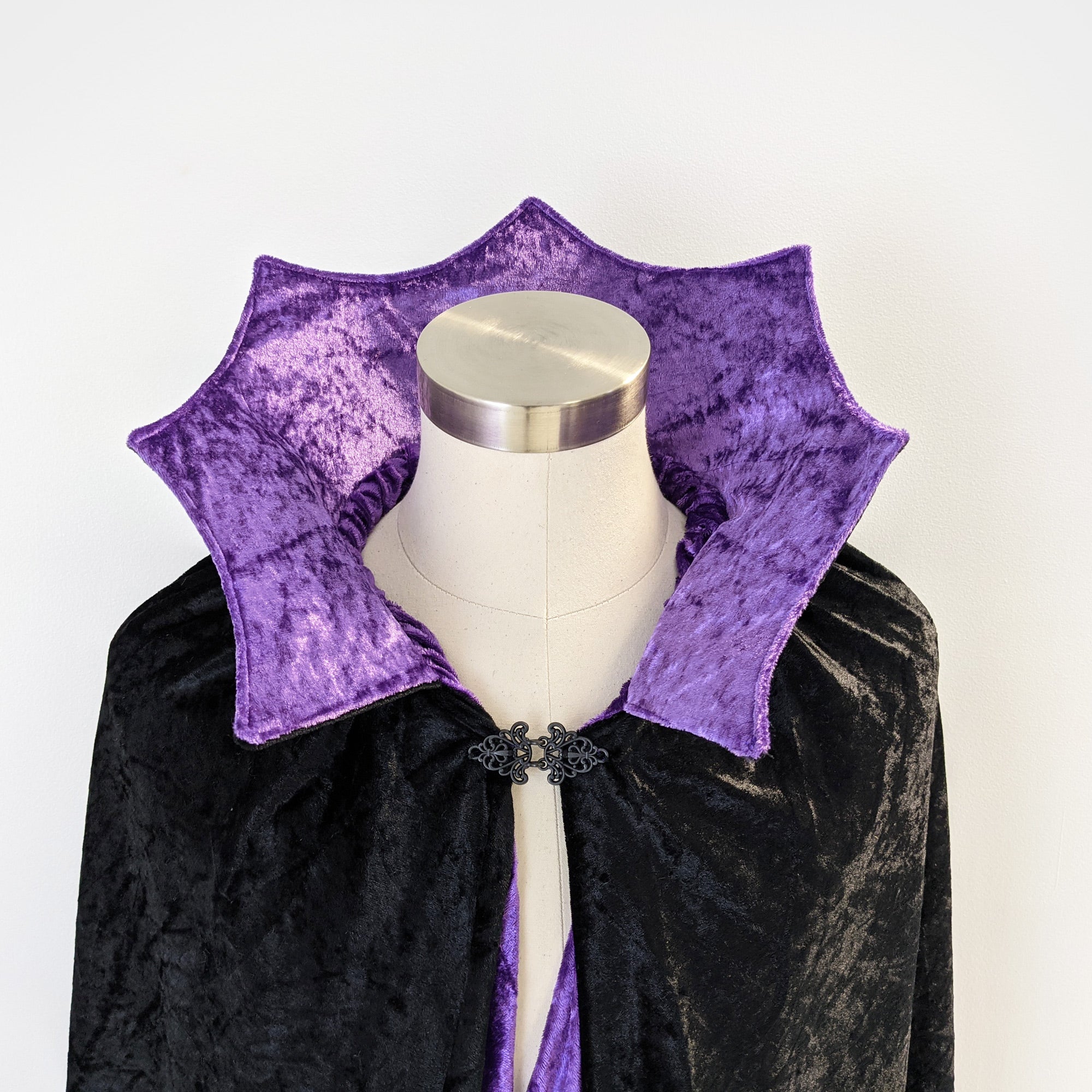 vampire maleficent cloak collar dracula cosplay larp halloween costume
