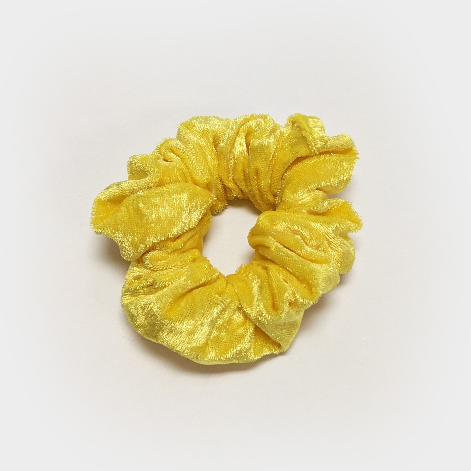 Crushed Velour Velvet Hair Scrunchy Tie