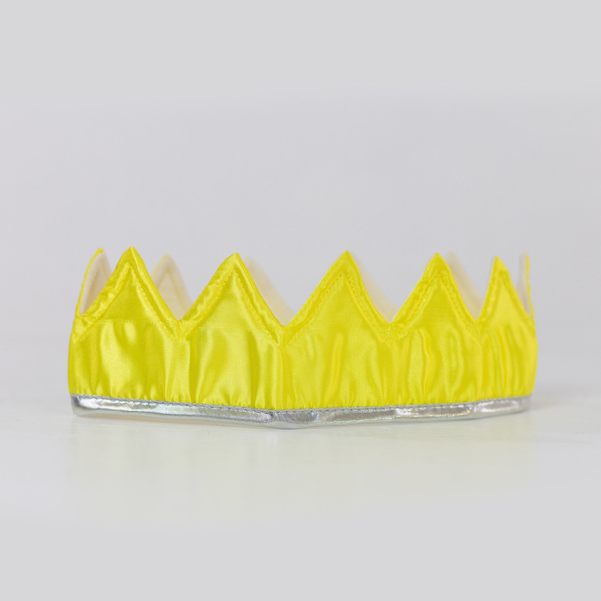 Royal Satin Crown King Queen Princess