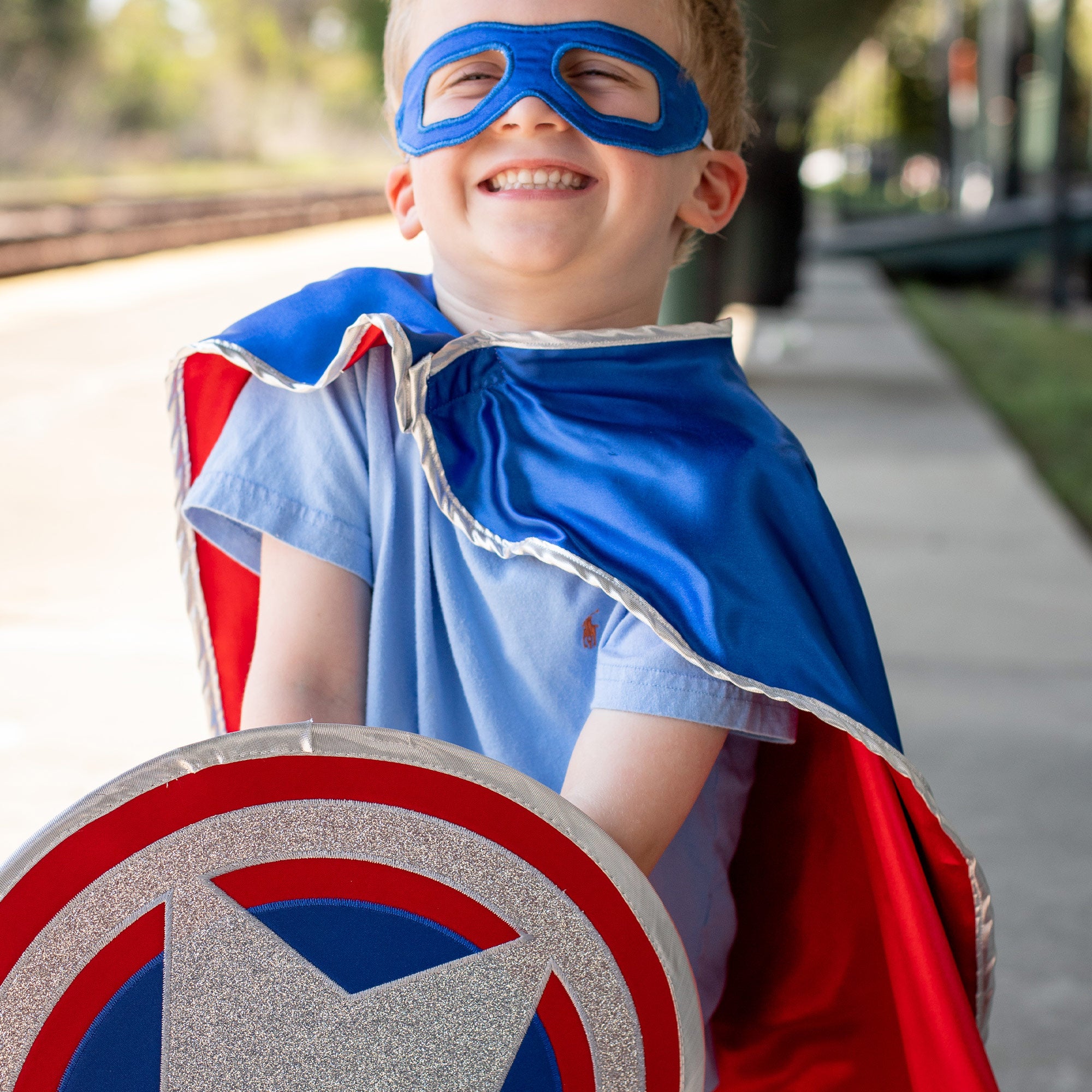 Superhero Shield Captain America Star USA Marvel Avengers