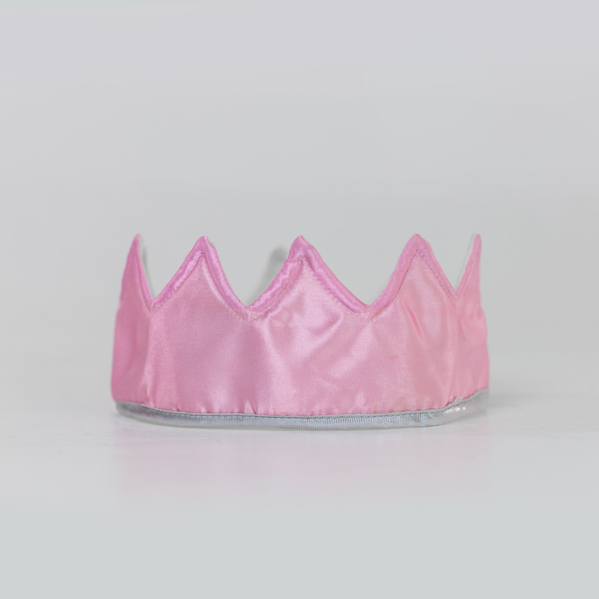 Royal Satin Crown King Queen Princess