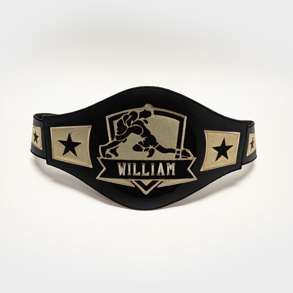 Personalized Wrestling Champion Belt