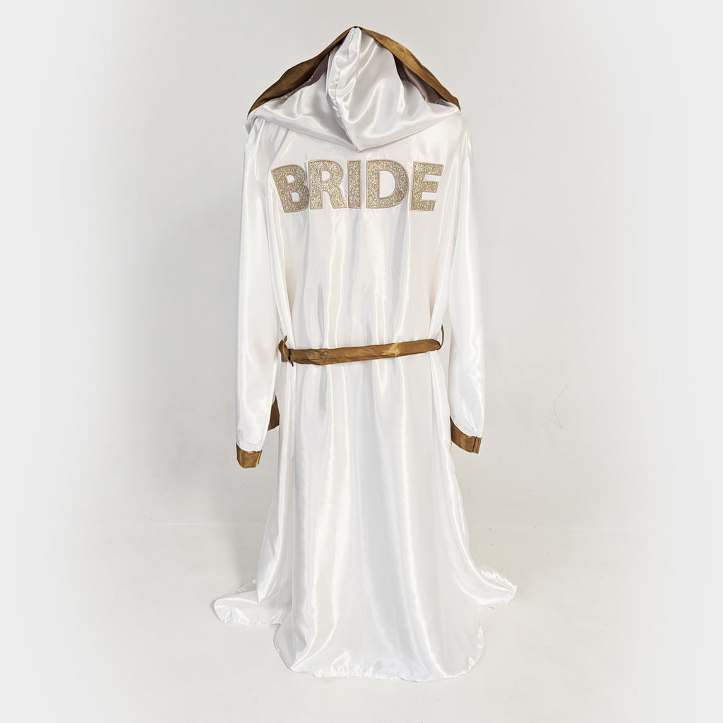 bride personalized robe bridal logo wedding bachelorette