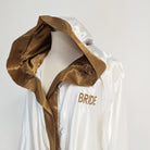 bride personalized robe bridal logo wedding bachelorette