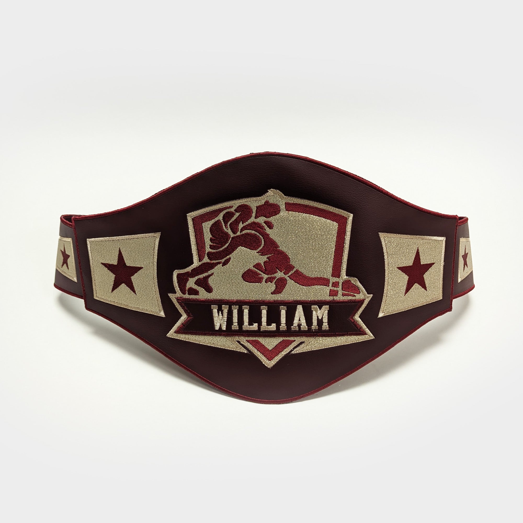 Personalized Wrestling Champion Belt
