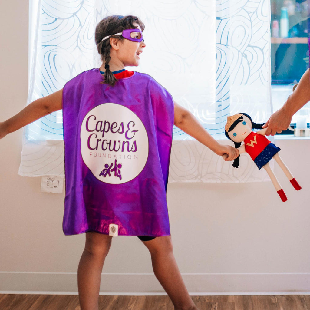 Everfan Superhero Cape with Custom Logo