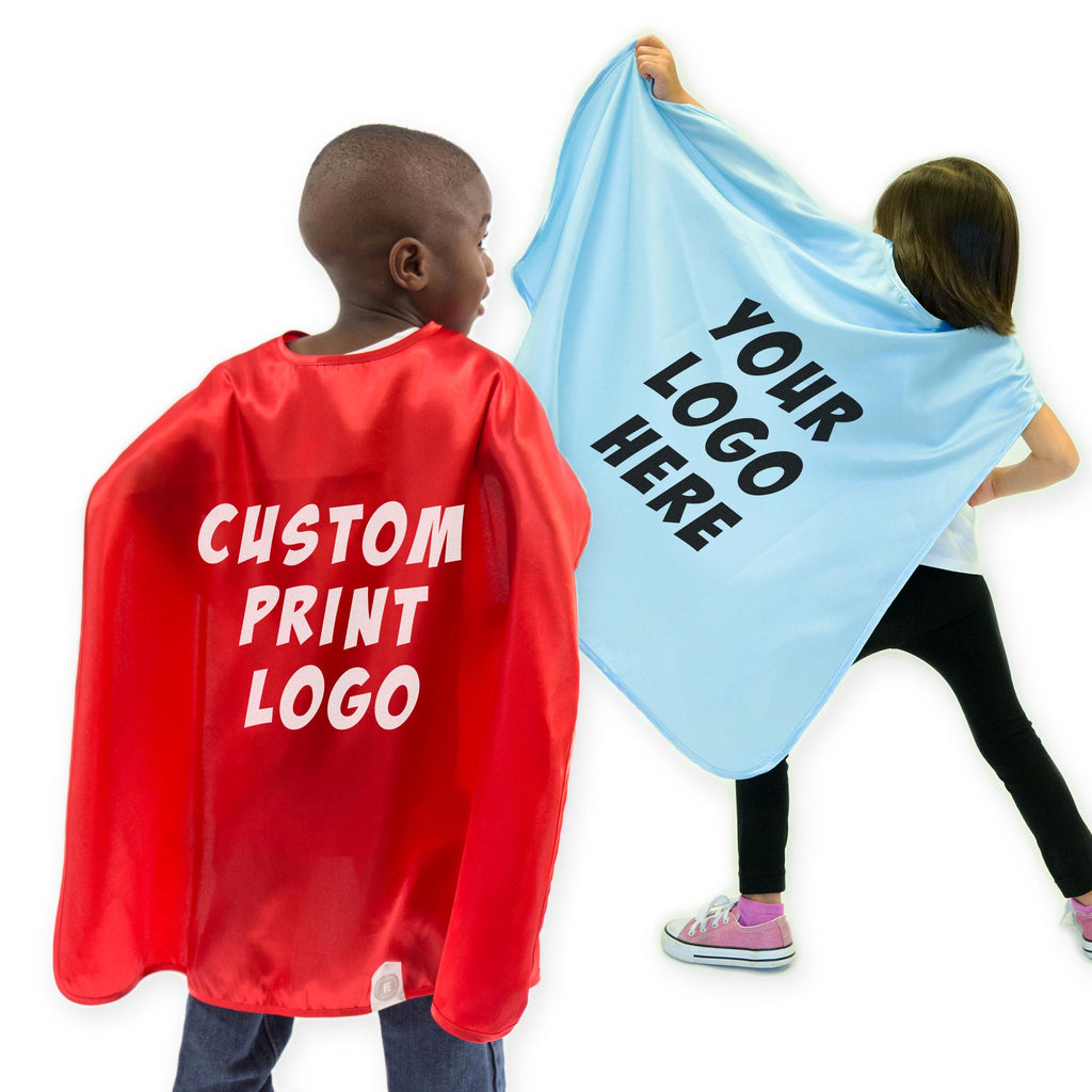 Everfan Superhero Cape with Custom Logo