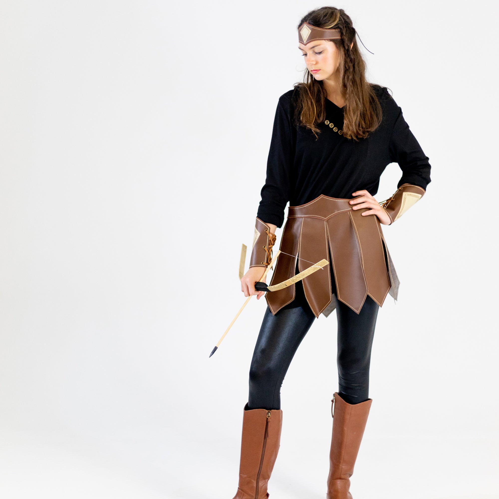 Gladiator Medieval Skirt Brown