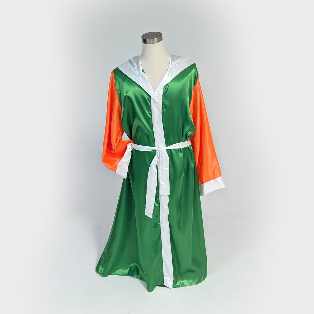 Irish Ireland Patriotic Boxing Robe Green St Patrick's Day