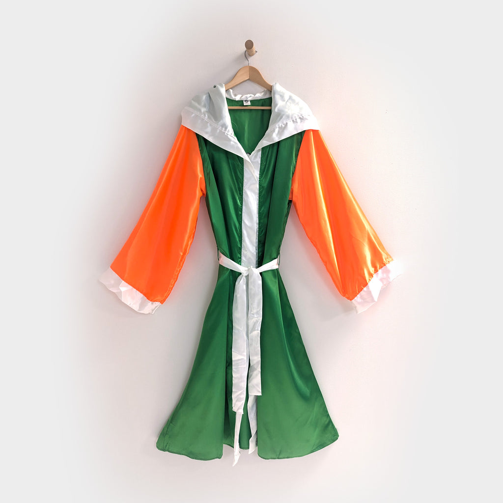 Irish Ireland Patriotic Boxing Robe Green St Patrick's Day