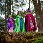 Sanderson Sister Hocus Pocus Hooded Cloak, Witch Cape with Hood