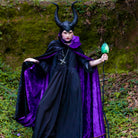 vampire maleficent cloak collar dracula cosplay larp halloween costume