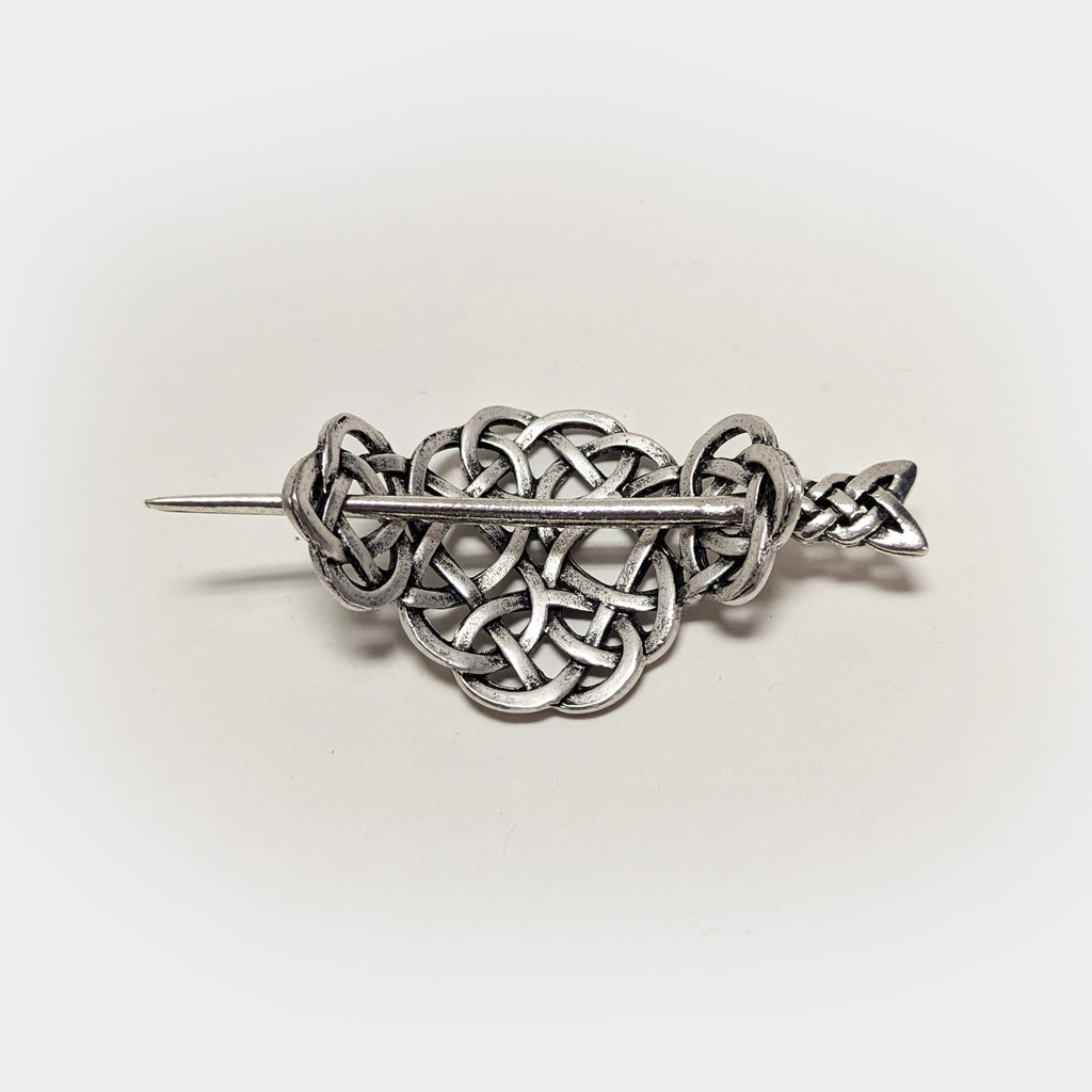 Viking Hairpin Retro Irish Knot Hairpin, Elegant Girls Clasp Viking Hairpin Jewelry Headdress Brooch Festival Gift Street Halloween