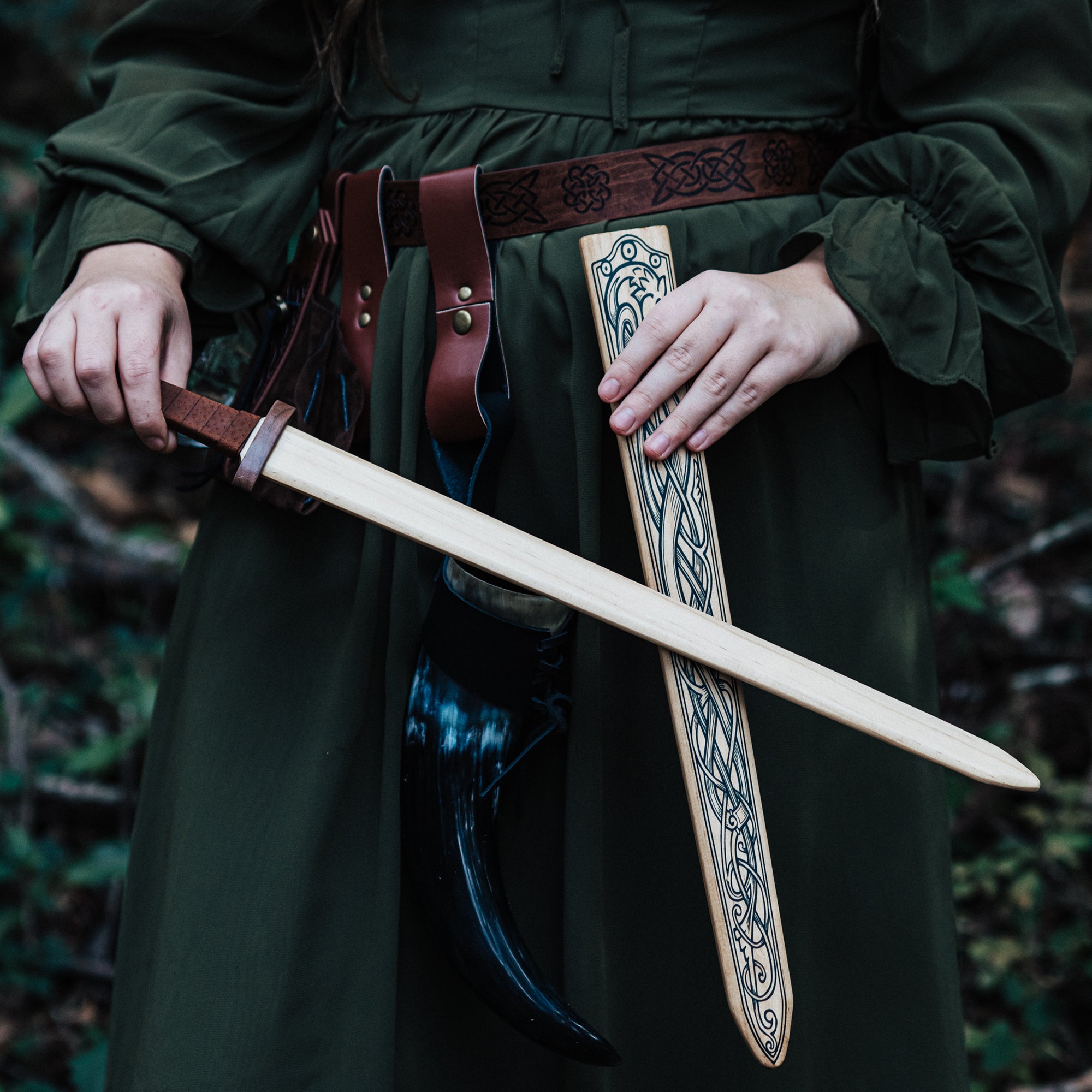Viking Wooden Sword Patterns