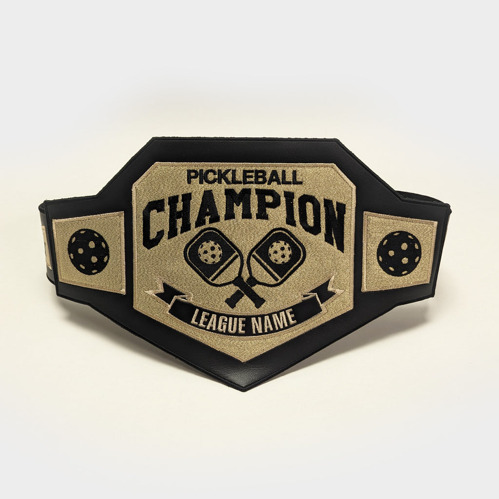 Pickleball Champion Wrestling Belt Personalized