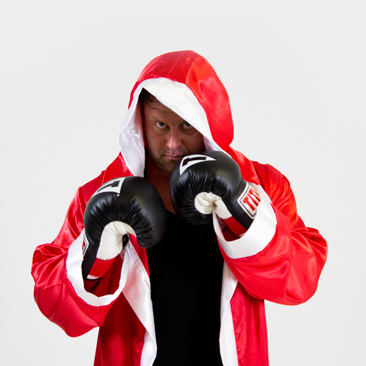Uk Boxing Robe Satin Boxing Robe with Trim – Everfan