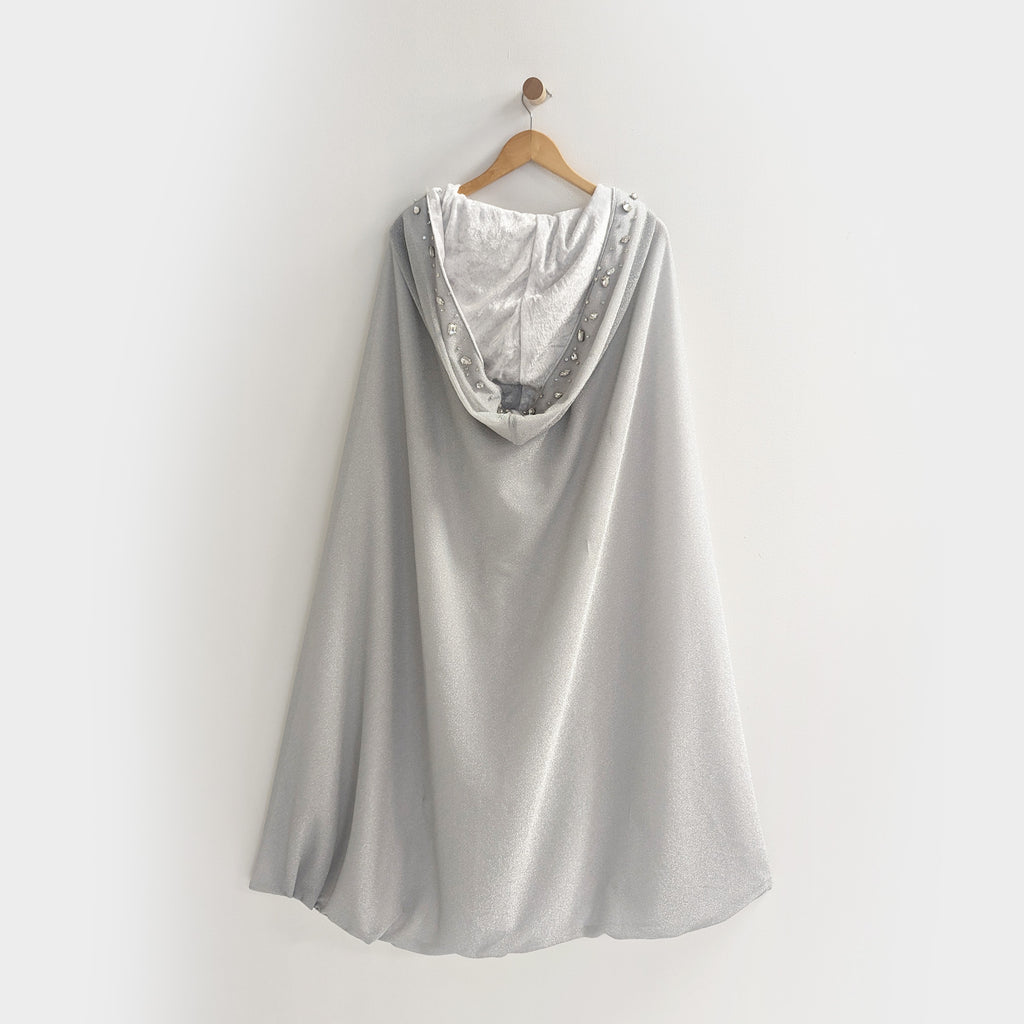 Silver Bejeweled Bedazzled Taylor Swift Cloak Cape