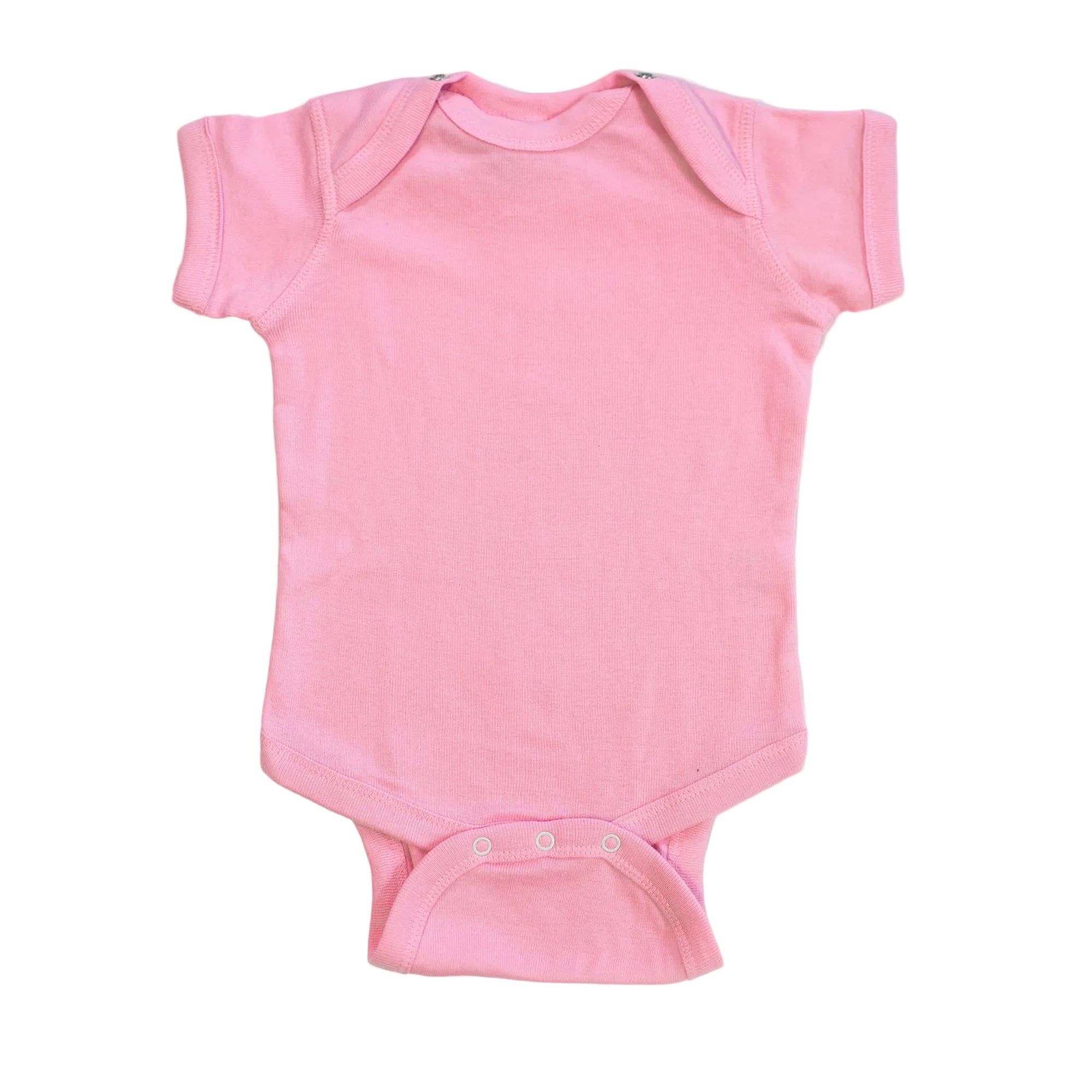 Baby Newborn Toddler Snapsuit Bodysuit Onesie Pink