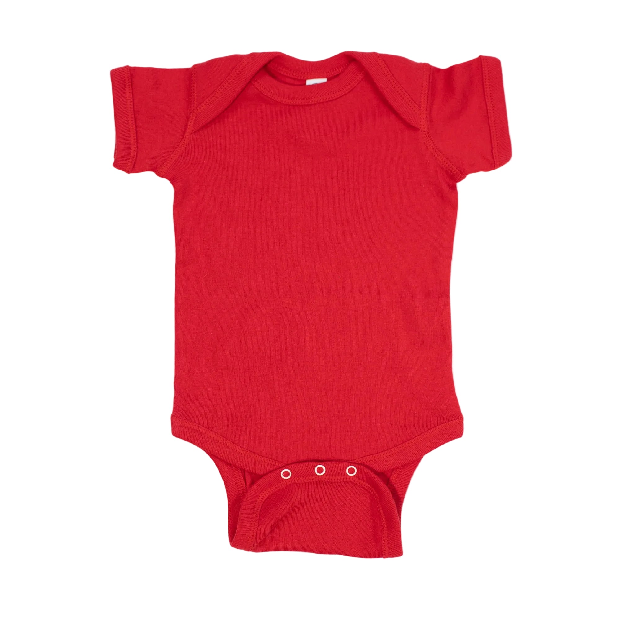 Baby Newborn Toddler Snapsuit Bodysuit Onesie Red