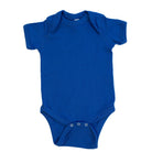 Baby Superhero Cape Snapsuit Onesie Newborn Toddler Royal Blue