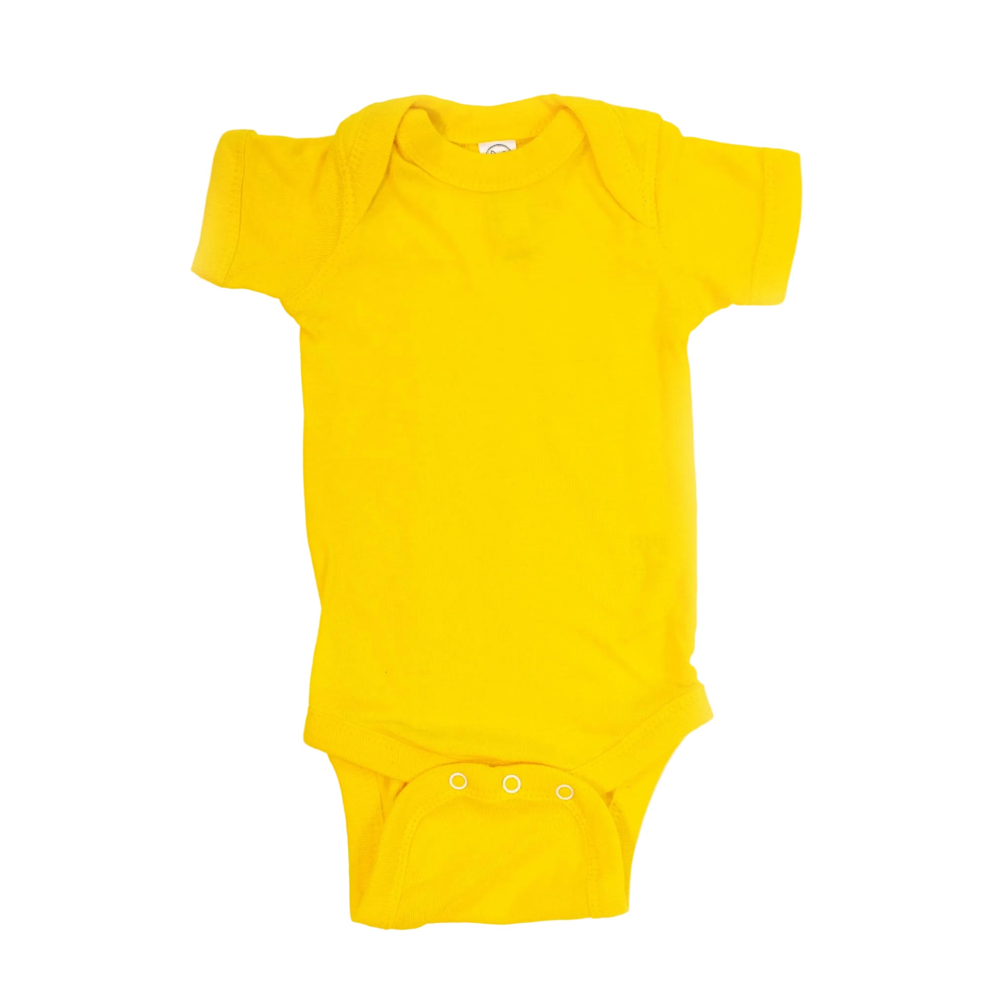 Baby Newborn Toddler Snapsuit Bodysuit Onesie Yellow