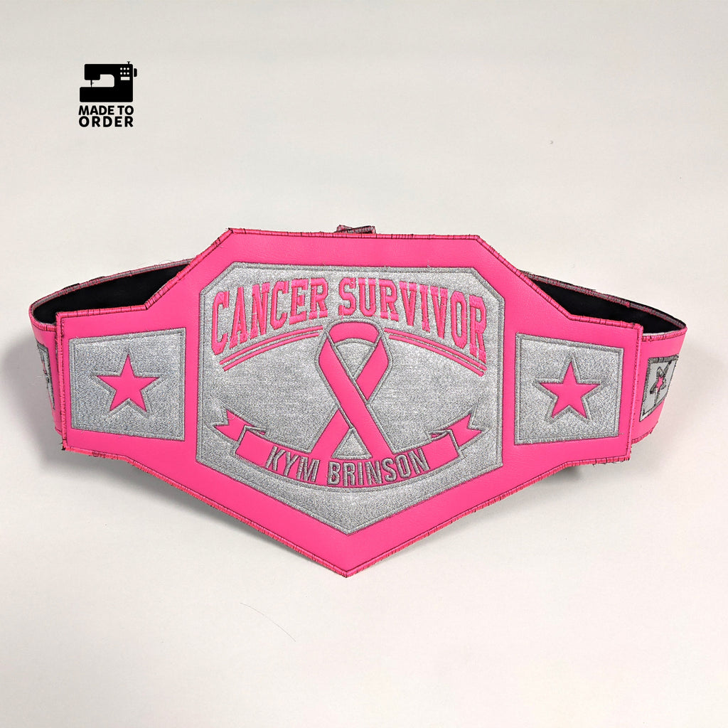 Cancer Survivor Wrestling Belt